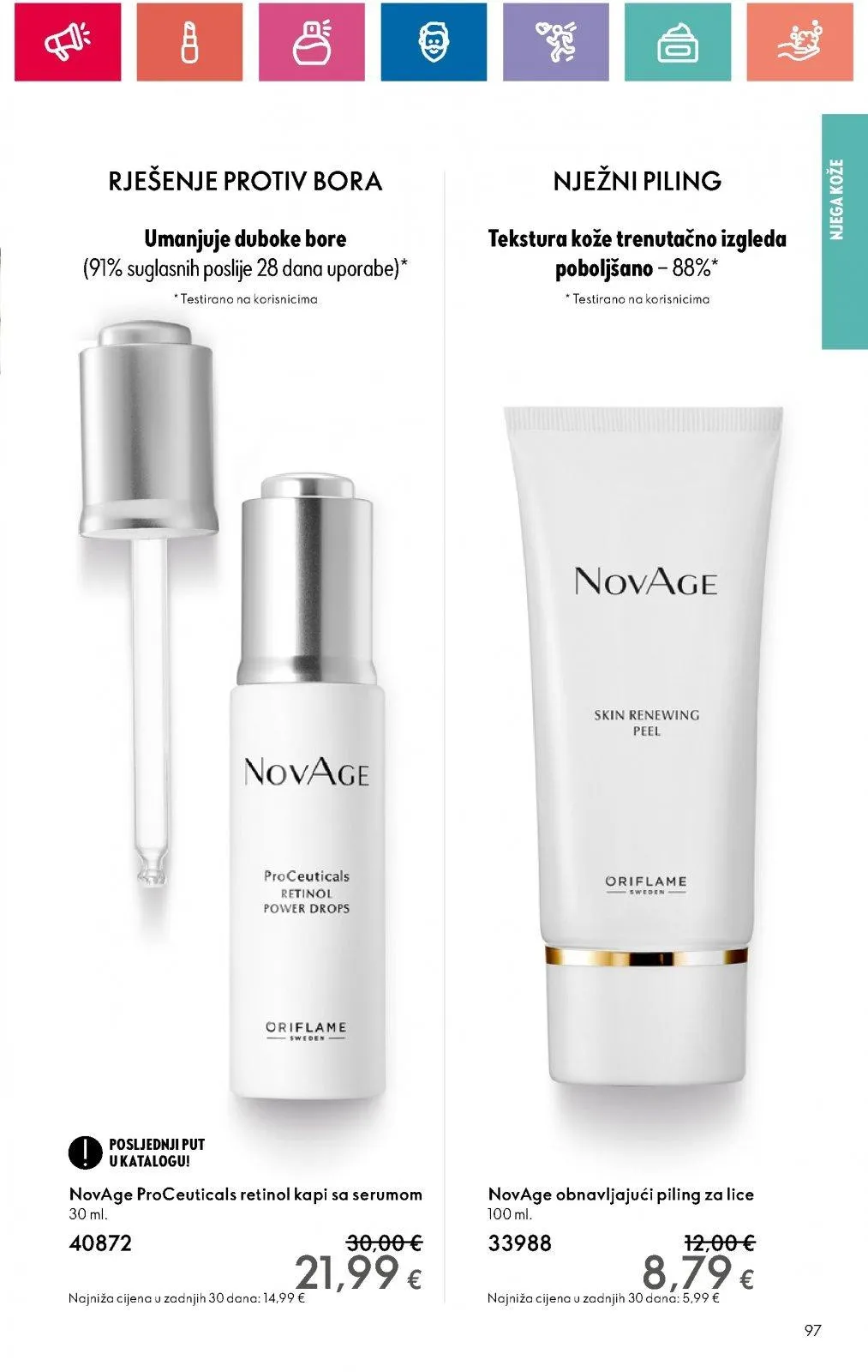 Katalog Oriflame katalog do 11.09.2024 od 29. kolovoza do 11. rujna 2024. - Pregled Stranica 97