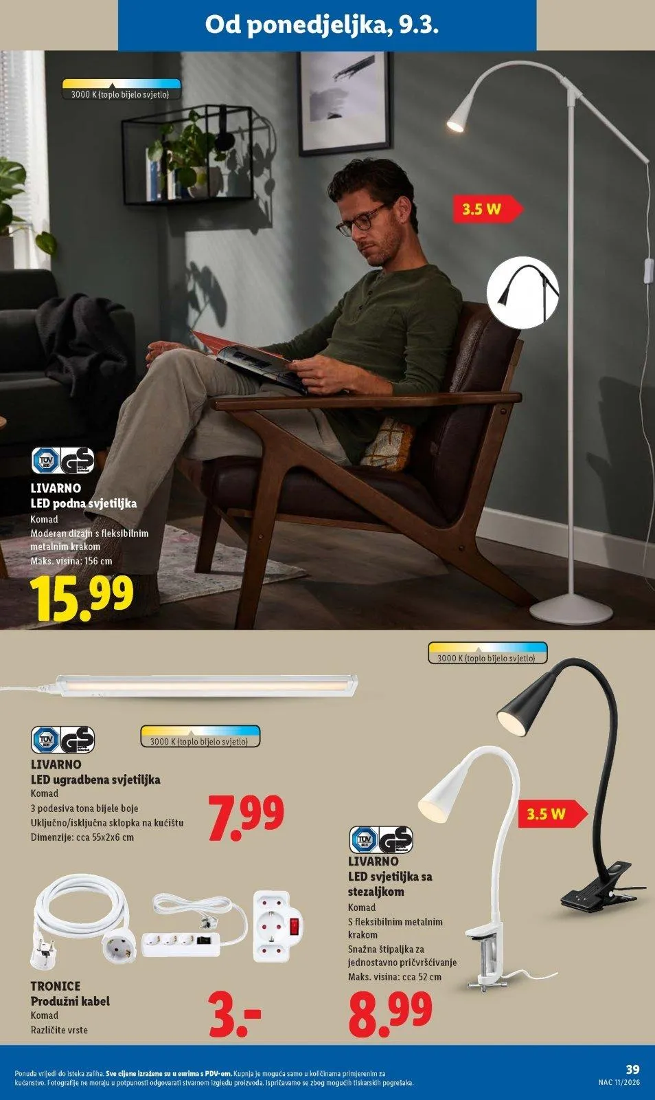 Katalog Lidl katalog do 15.03.2026 od 5. ožujka do 15. ožujka 2026. - Pregled Stranica 39