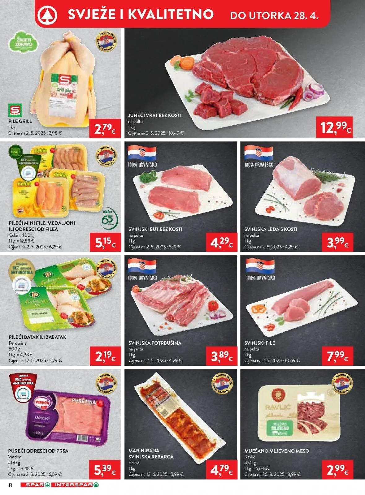 Katalog Spar katalog do 28.04.2026 od 22. travnja do 28. travnja 2026. - Pregled Stranica 8