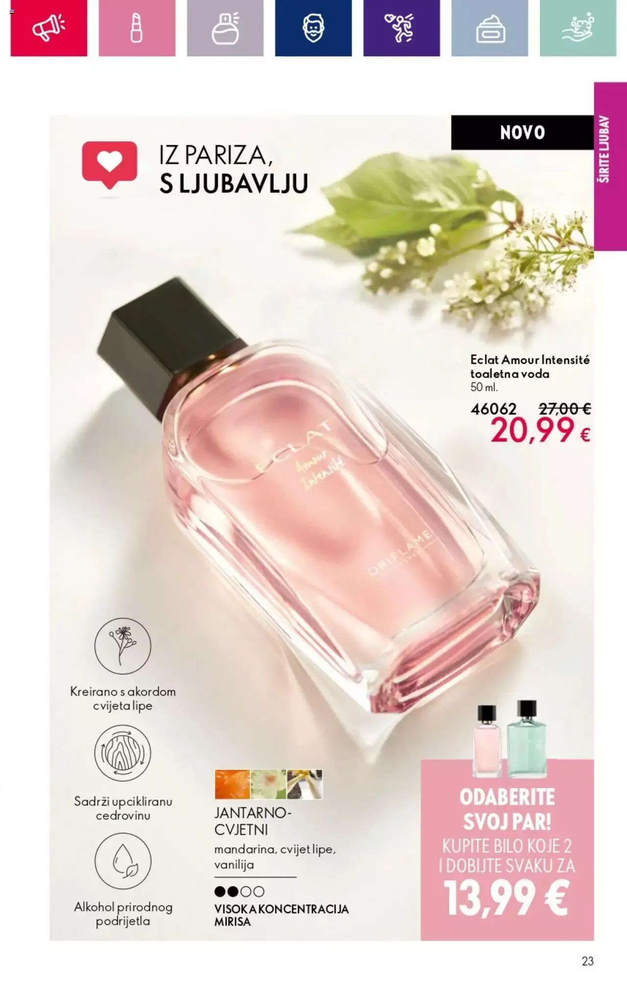 Katalog Katalog Oriflame 2/2024 od 17. siječnja do 14. veljače 2024. - Pregled Stranica 23