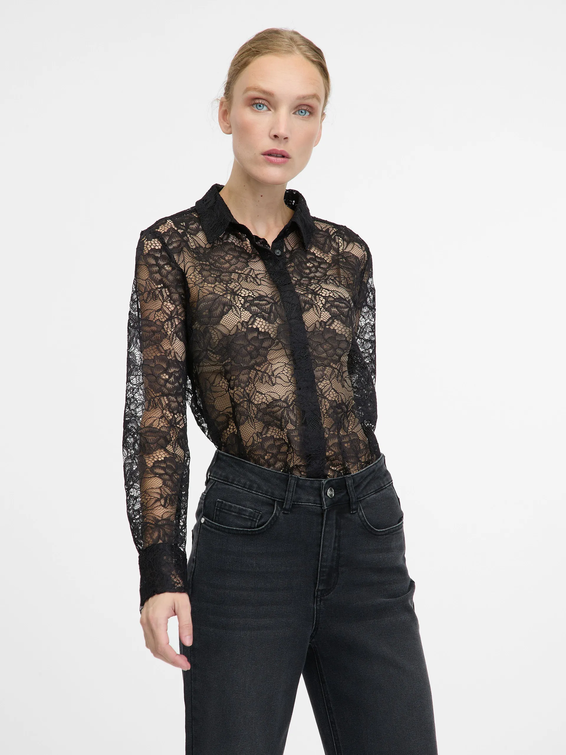 Crna ženska bluza ORSAY