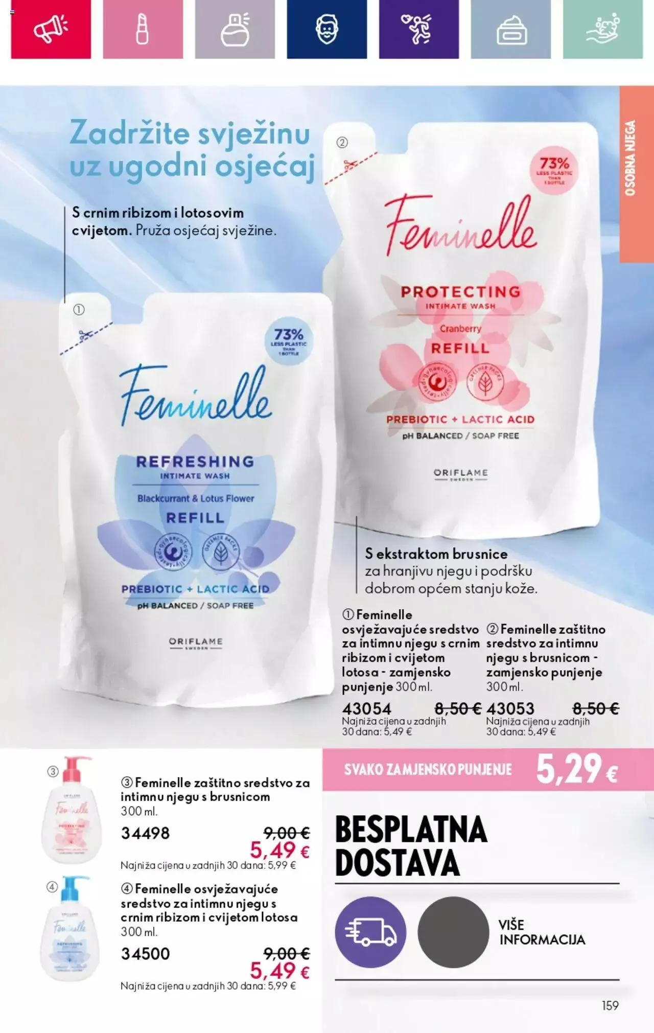 Katalog Katalog Oriflame 2/2024 od 17. siječnja do 14. veljače 2024. - Pregled Stranica 159