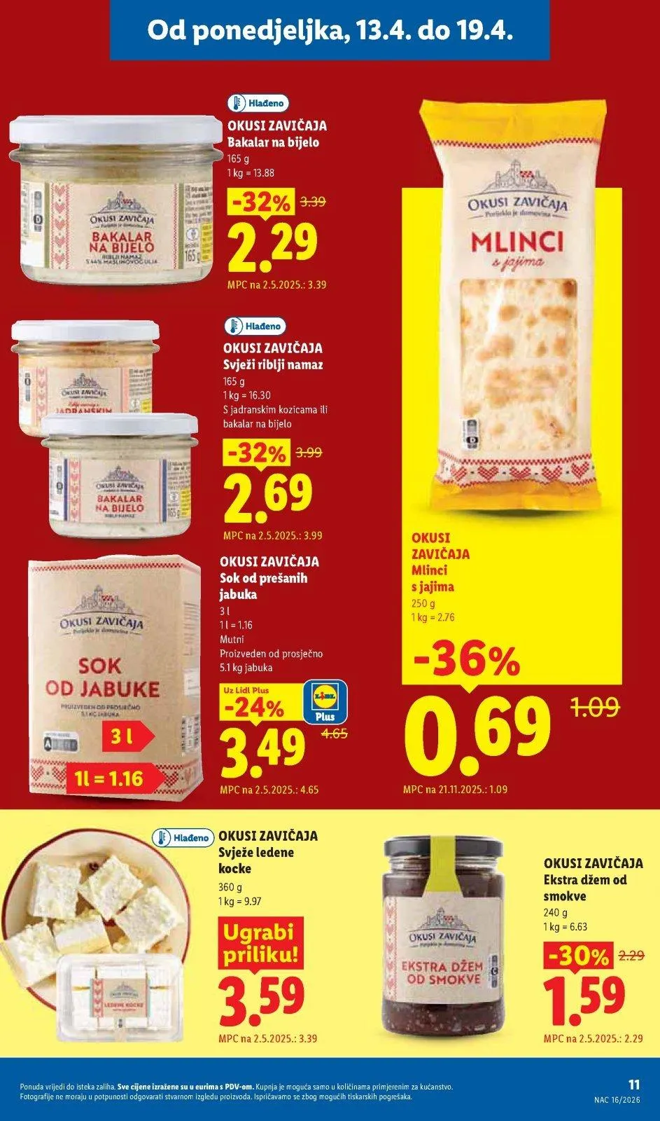Katalog Lidl katalog do 19.04.2026 od 9. travnja do 19. travnja 2026. - Pregled Stranica 11