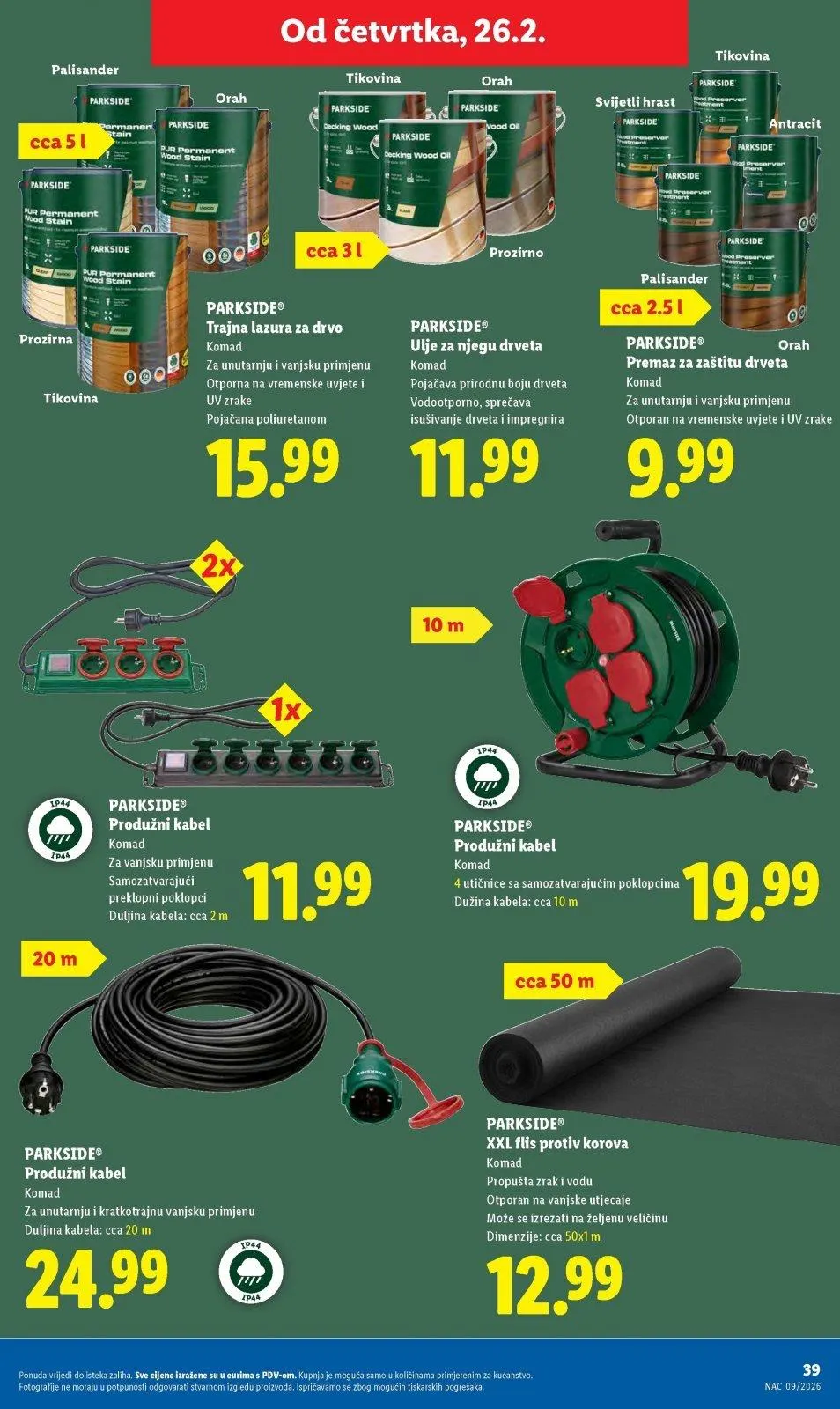 Katalog Lidl katalog do 01.03.2026 od 19. veljače do 1. ožujka 2026. - Pregled Stranica 39