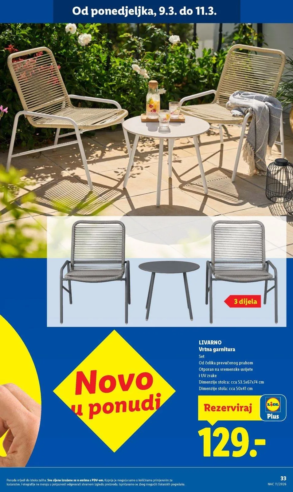 Katalog Lidl katalog do 15.03.2026 od 5. ožujka do 15. ožujka 2026. - Pregled Stranica 33