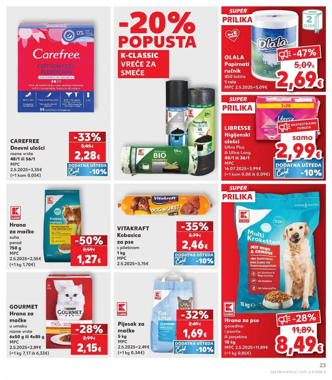 Katalog Kaufland katalog do 14.04.2026 od 8. travnja do 14. travnja 2026. - Pregled Stranica 23