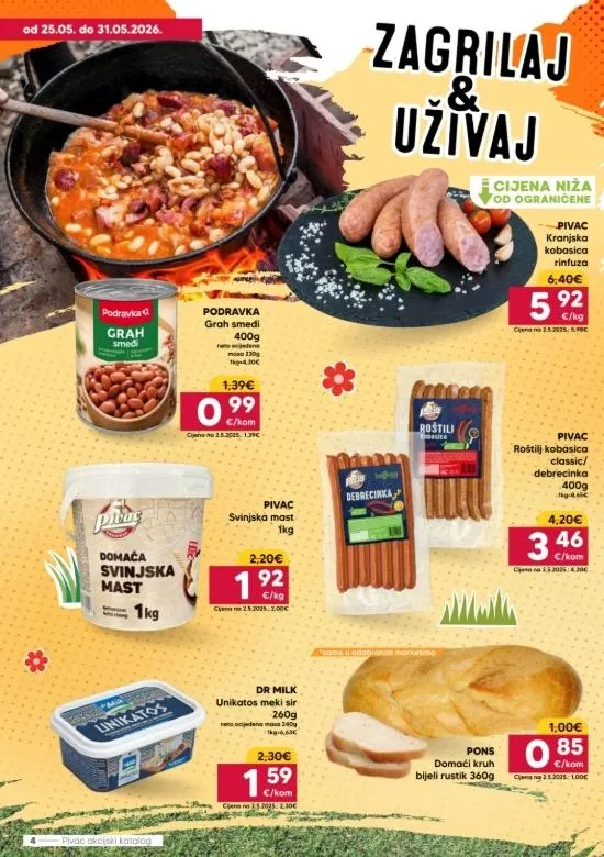 Katalog Pivac katalog do 31.05.2026 od 27. svibnja do 31. svibnja 2026. - Pregled Stranica 4