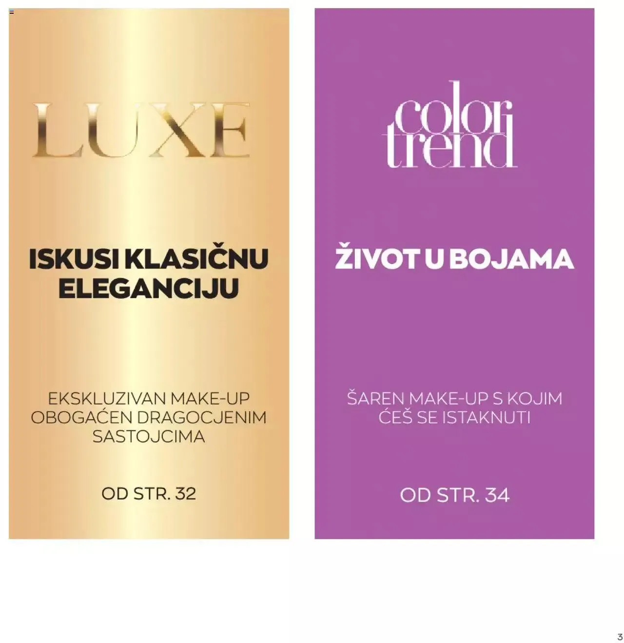 Katalog Avon katalog - Make-up vodič od 12. siječnja do 6. veljače 2024. - Pregled Stranica 3