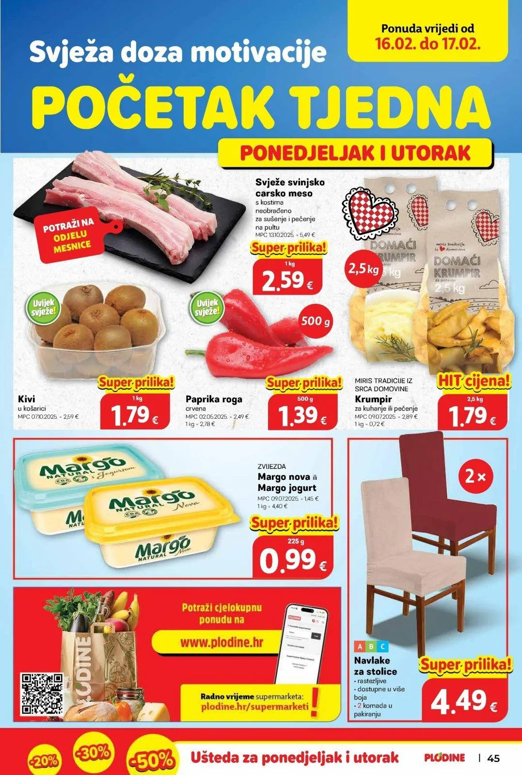 Katalog Plodine katalog do 17.02.2026 od 12. veljače do 17. veljače 2026. - Pregled Stranica 45