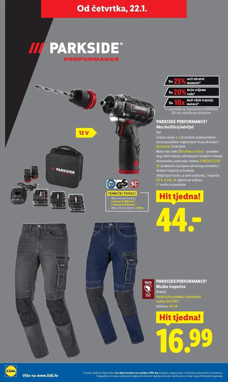 Katalog Lidl katalog do 25.01.2026 od 15. siječnja do 25. siječnja 2026. - Pregled Stranica 40