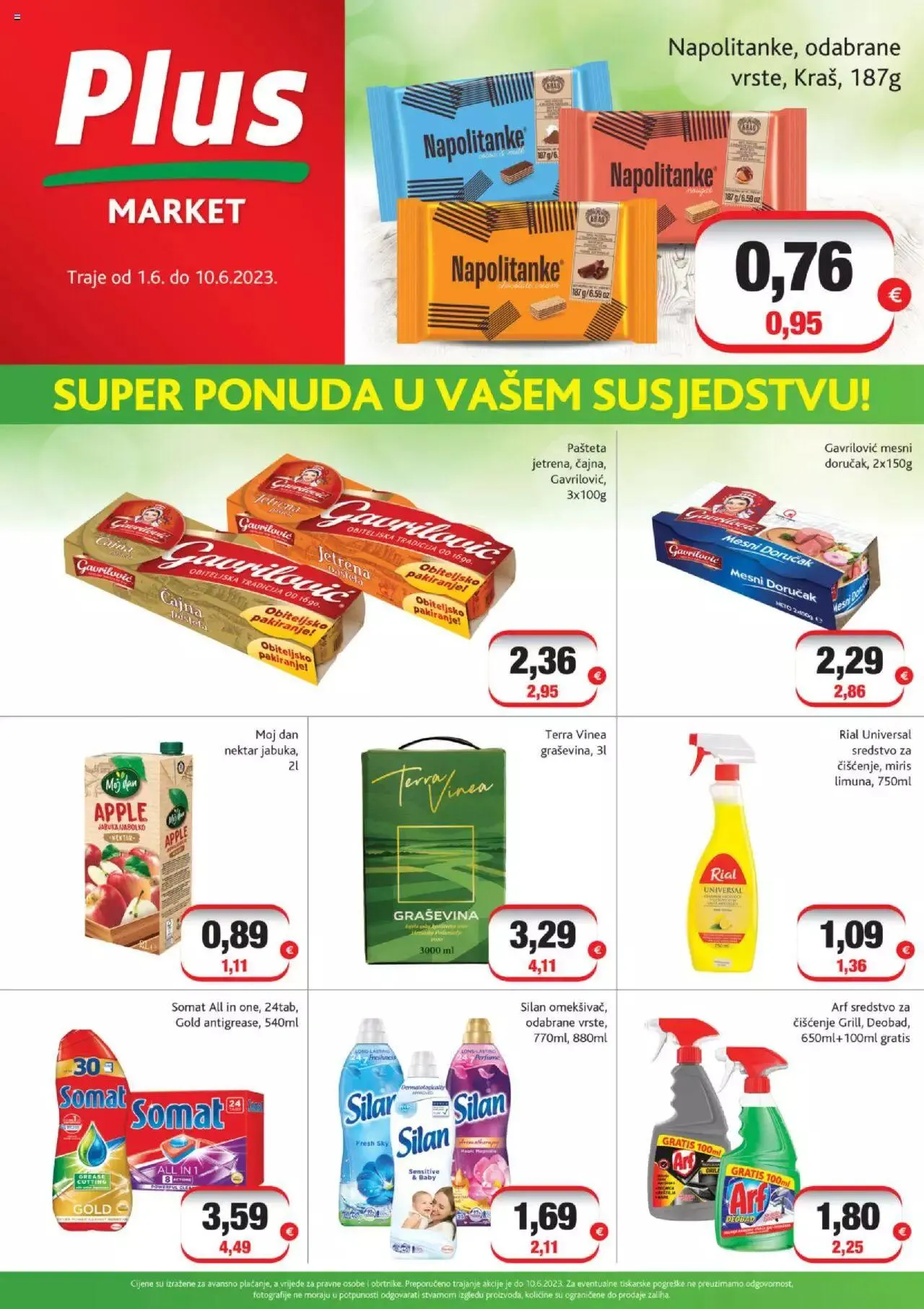 Katalog Katalog Plus market od 1. lipnja do 10. srpnja 2023. - Pregled Stranica 2