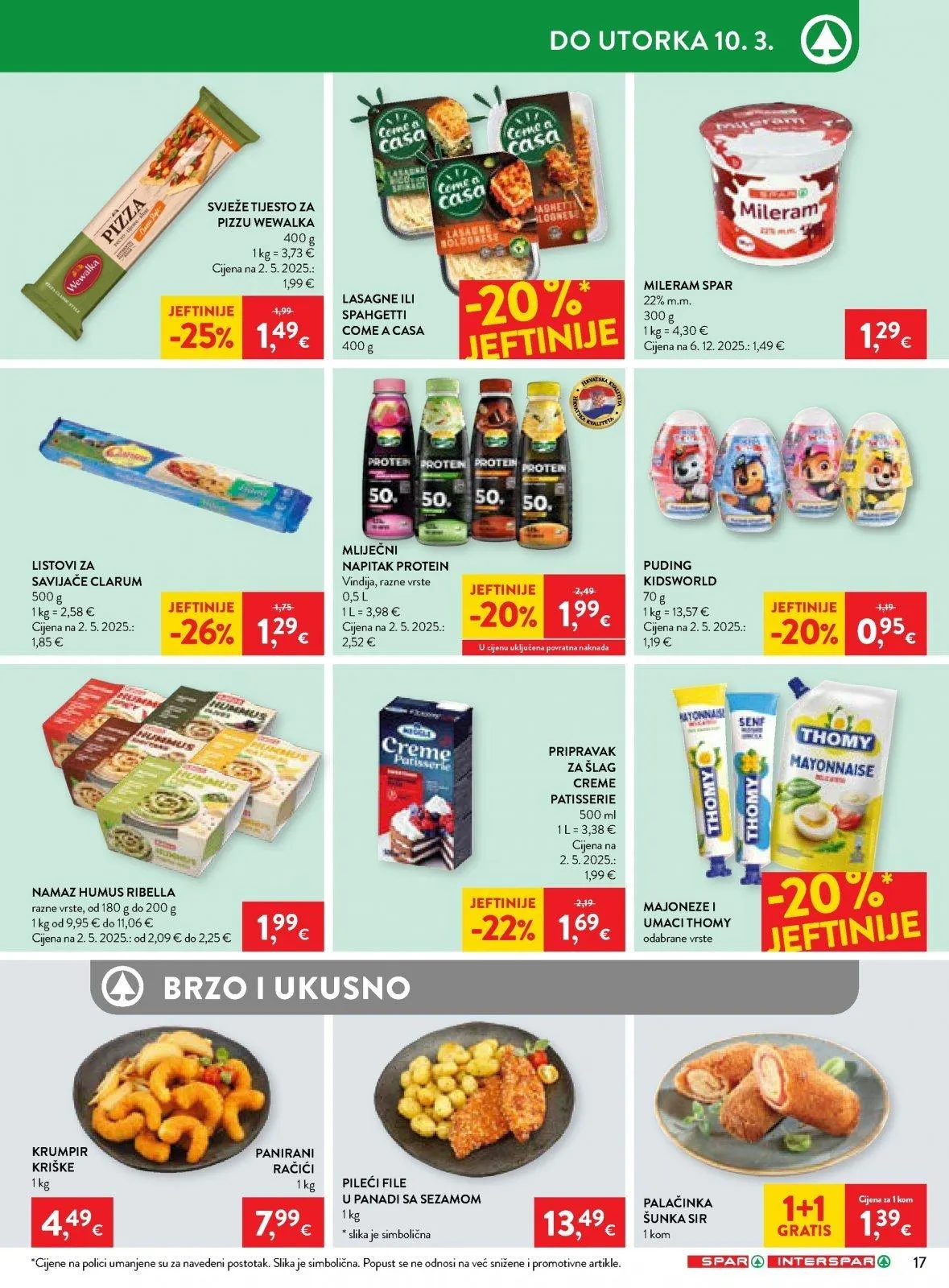 Katalog Spar katalog do 10.03.2026 od 5. ožujka do 10. ožujka 2026. - Pregled Stranica 19
