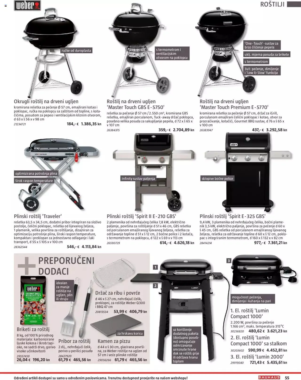 Katalog Vrtni namještaj Bauhaus od 24. ožujka do 31. srpnja 2023. - Pregled Stranica 55