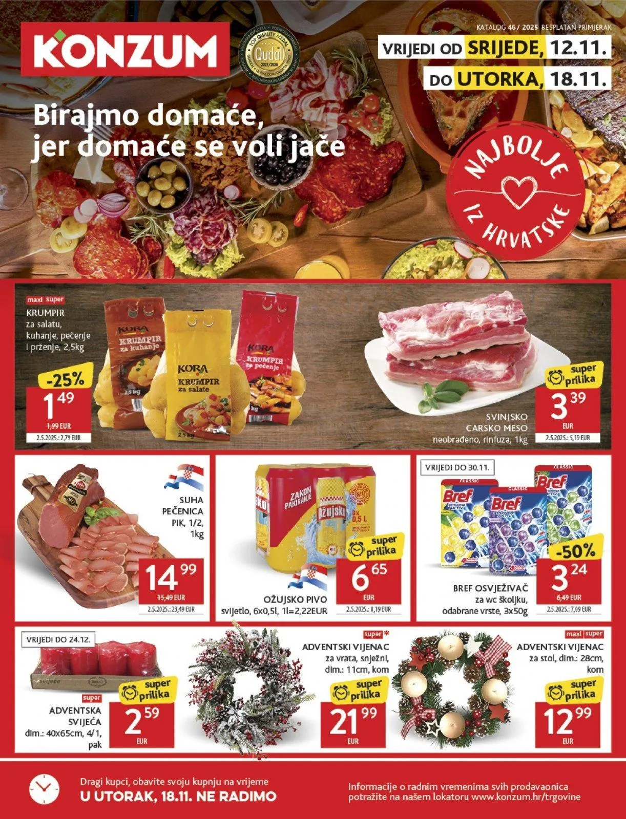 Konzum katalog do 18.11.2025 - 0
