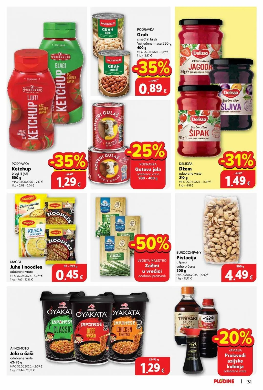 Katalog Plodine katalog do 26.05.2026 od 20. svibnja do 26. svibnja 2026. - Pregled Stranica 33