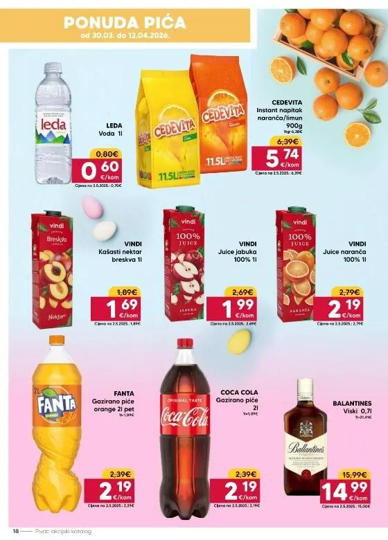 Katalog Pivac katalog do 12.04.2026 od 31. ožujka do 12. travnja 2026. - Pregled Stranica 18