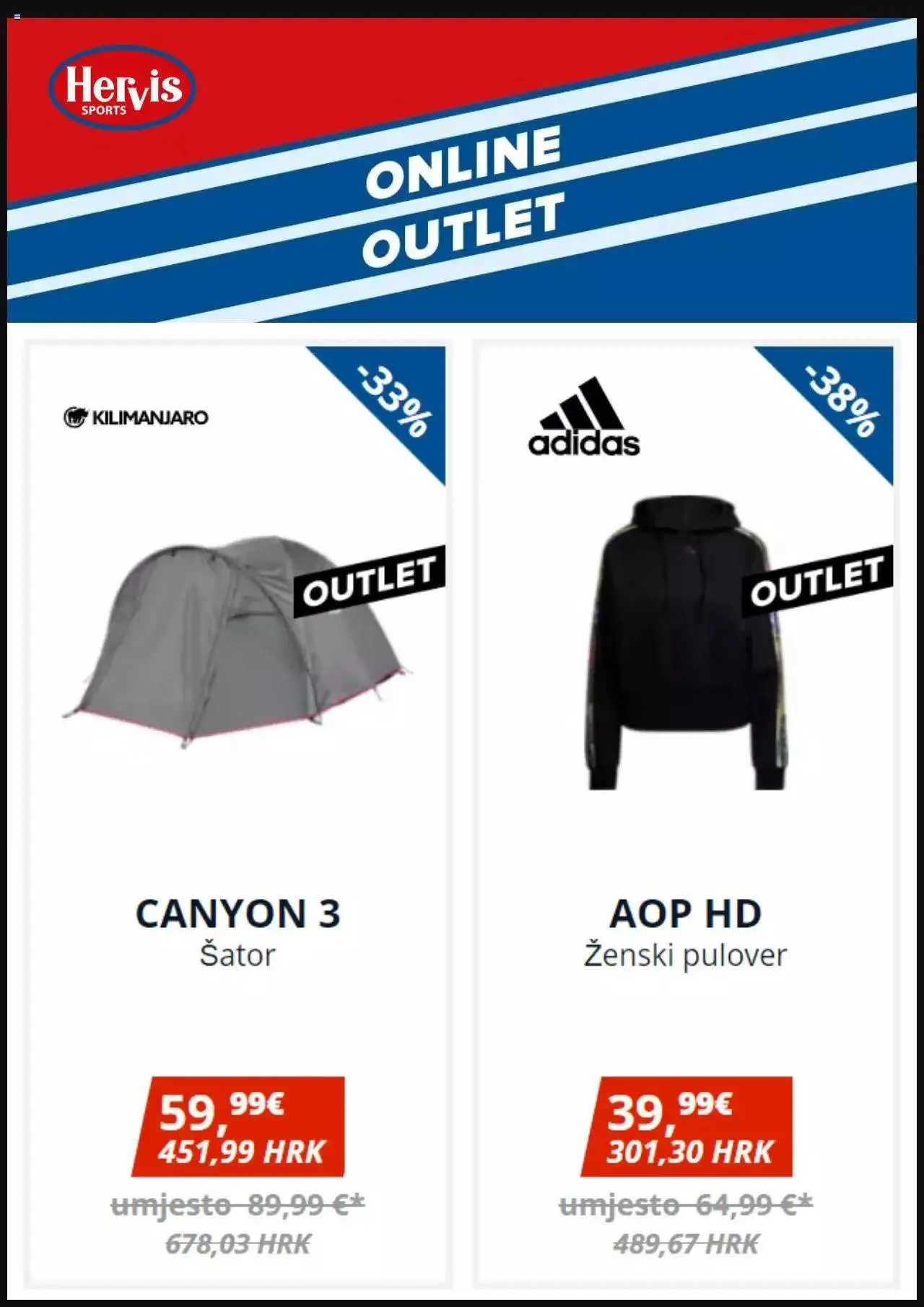 Katalog Katalog Hervis od 9. srpnja do 12. srpnja 2023. - Pregled Stranica 4