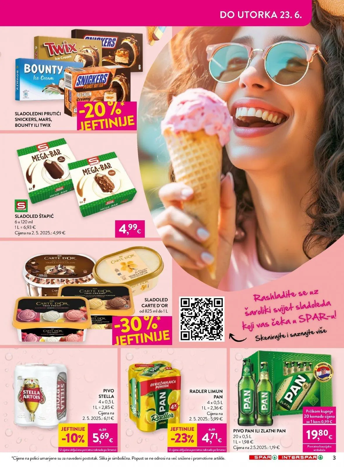 Katalog Interspar katalog do 23.06.2026 od 17. lipnja do 23. lipnja 2026. - Pregled Stranica 3