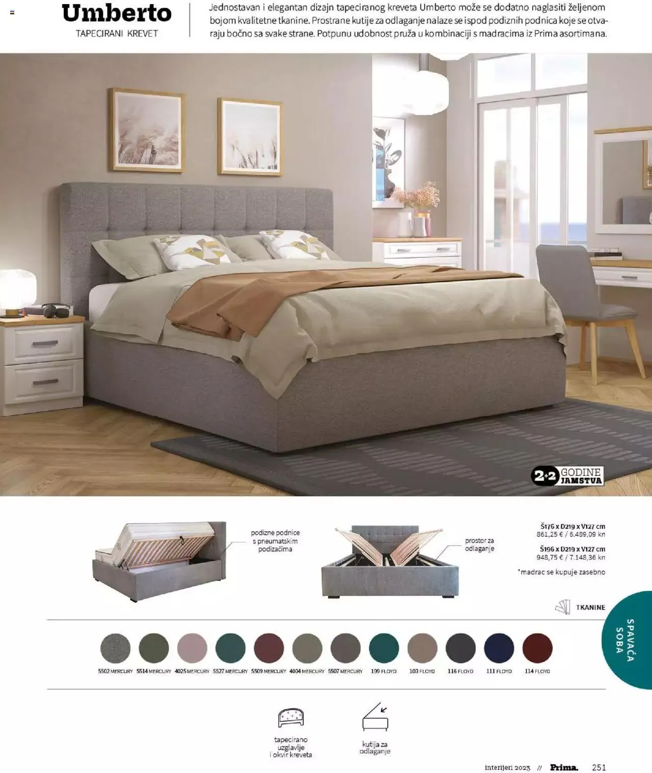 Katalog Katalog interijeri 2023 Prima od 20. veljače do 31. prosinca 2023. - Pregled Stranica 253