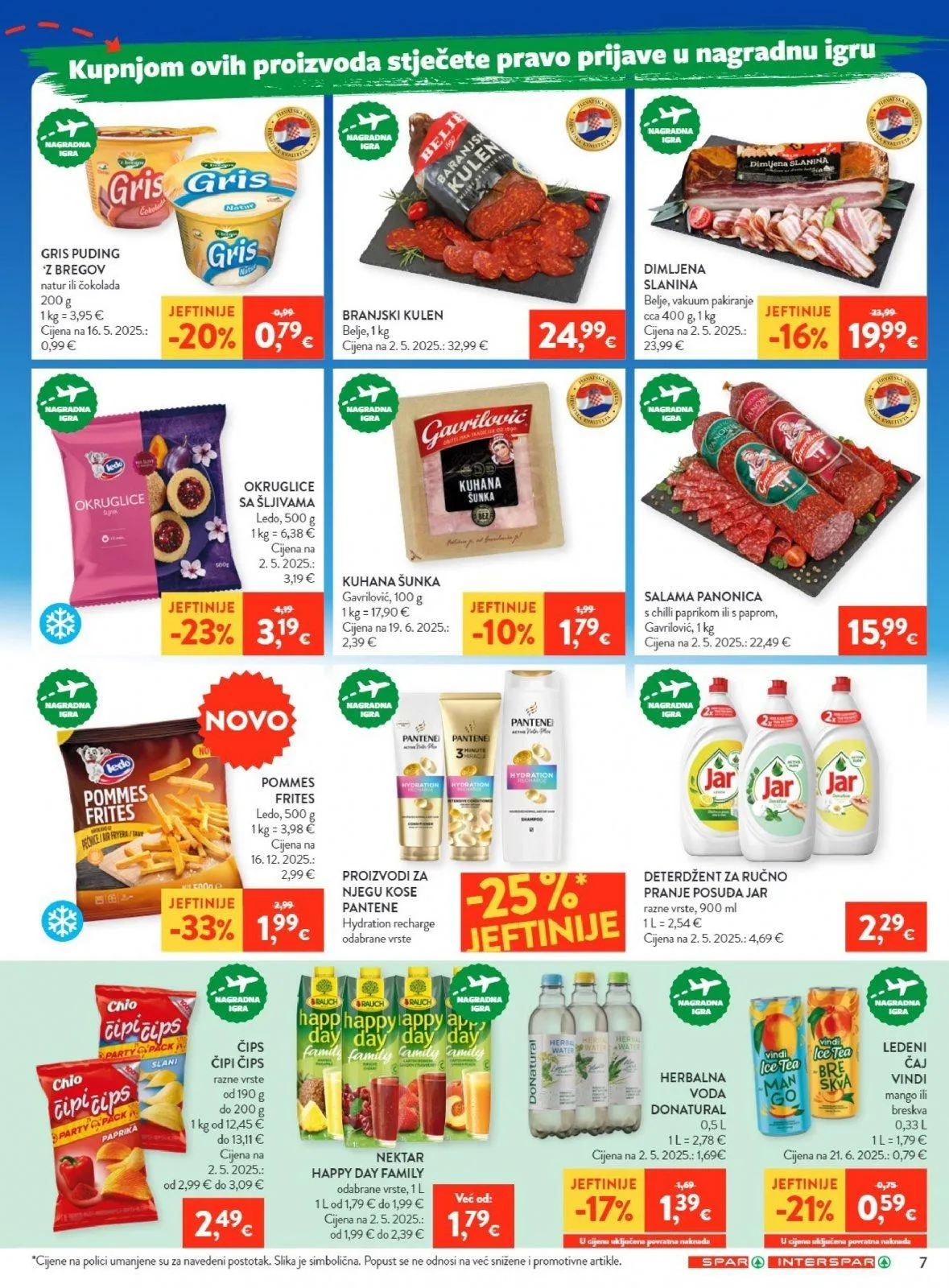 Katalog Interspar katalog do 20.01.2026 od 15. siječnja do 20. siječnja 2026. - Pregled Stranica 7