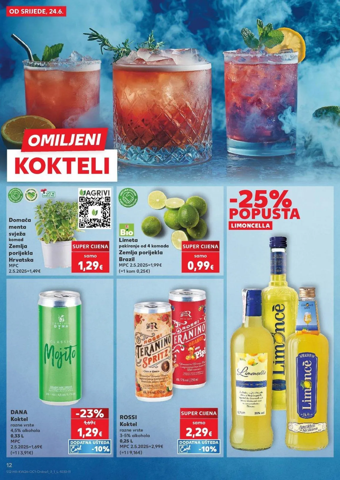 Katalog Kaufland katalog do 30.06.2026 od 25. lipnja do 30. lipnja 2026. - Pregled Stranica 12