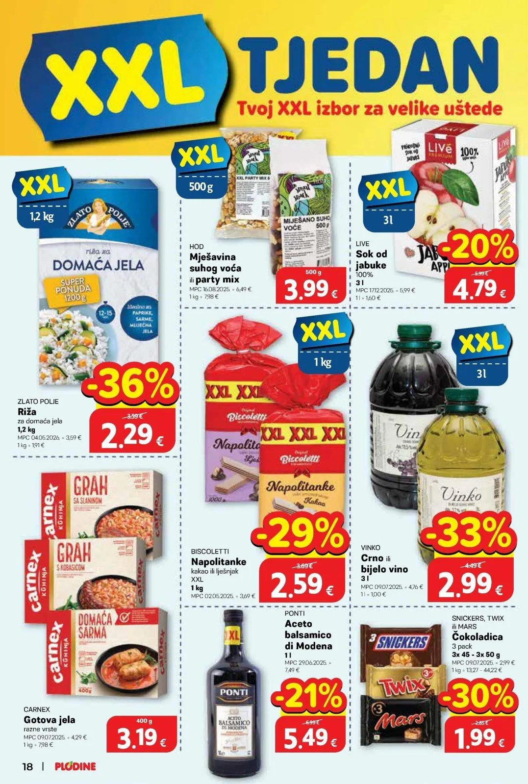 Katalog Plodine katalog do 19.05.2026 od 13. svibnja do 19. svibnja 2026. - Pregled Stranica 18