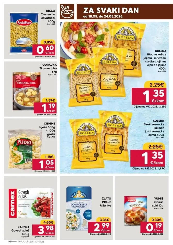 Katalog Pivac katalog do 24.05.2026 od 18. svibnja do 24. svibnja 2026. - Pregled Stranica 10