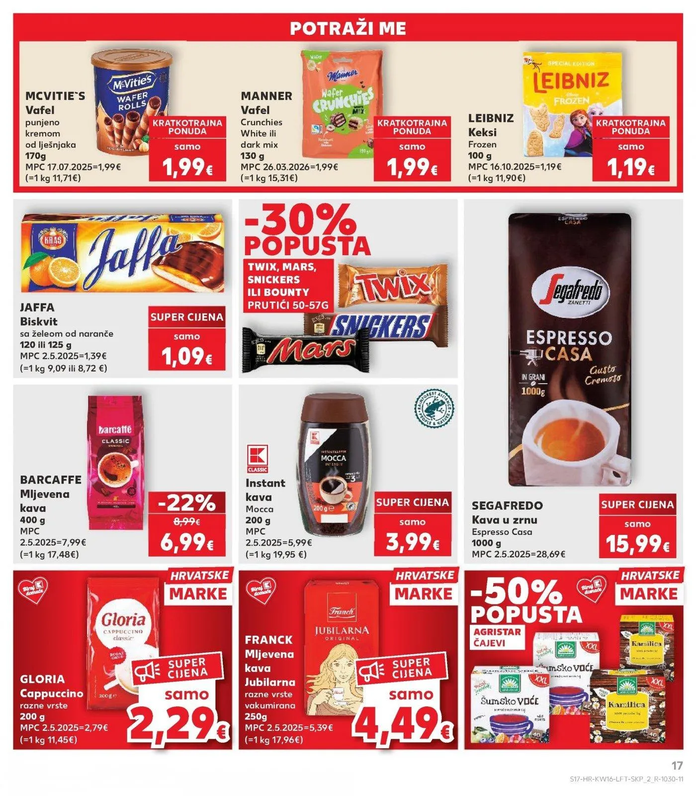 Katalog Kaufland katalog do 21.04.2026 od 15. travnja do 21. travnja 2026. - Pregled Stranica 17