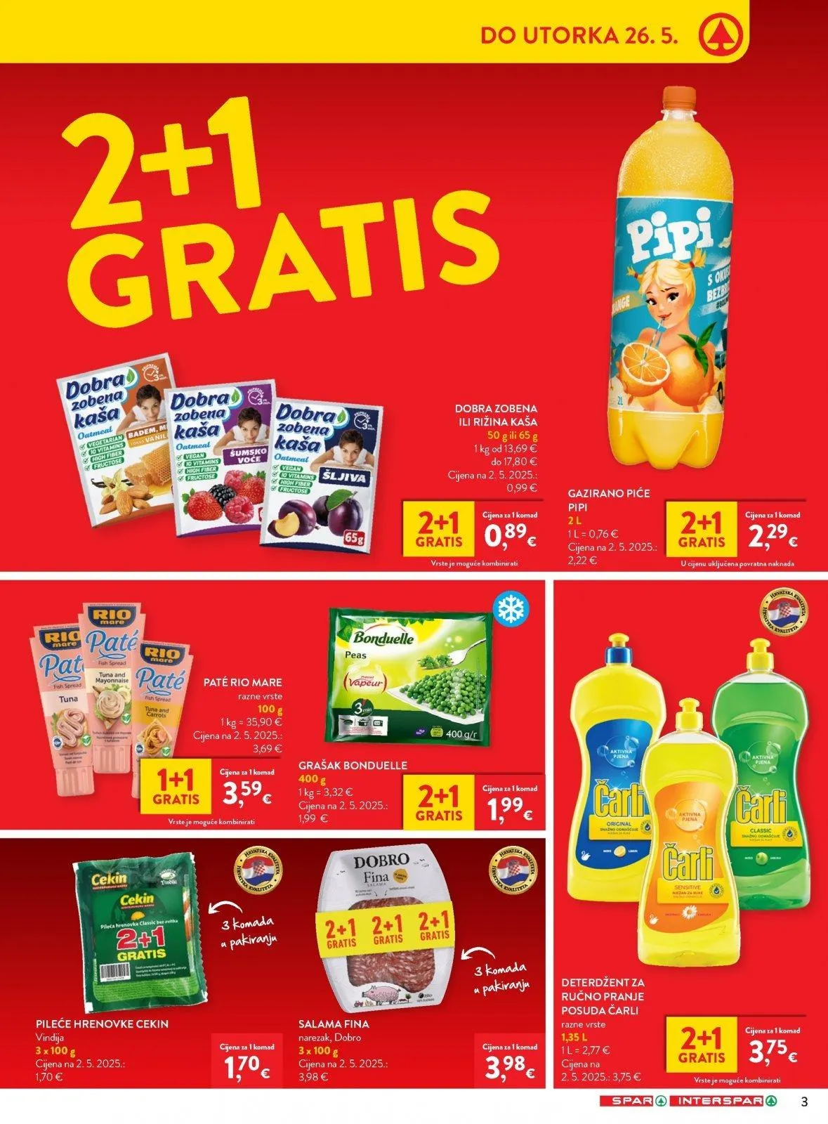 Katalog Interspar katalog do 26.05.2026 od 20. svibnja do 26. svibnja 2026. - Pregled Stranica 3