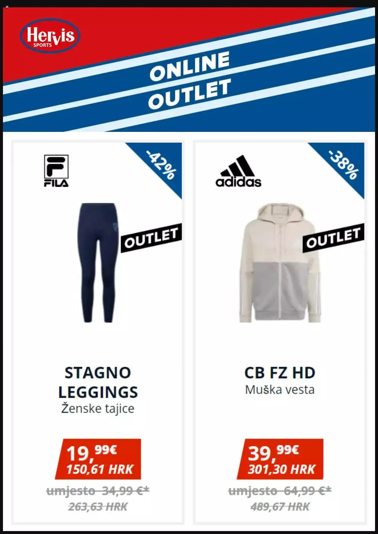 Katalog Katalog Hervis od 9. srpnja do 12. srpnja 2023. - Pregled Stranica 5