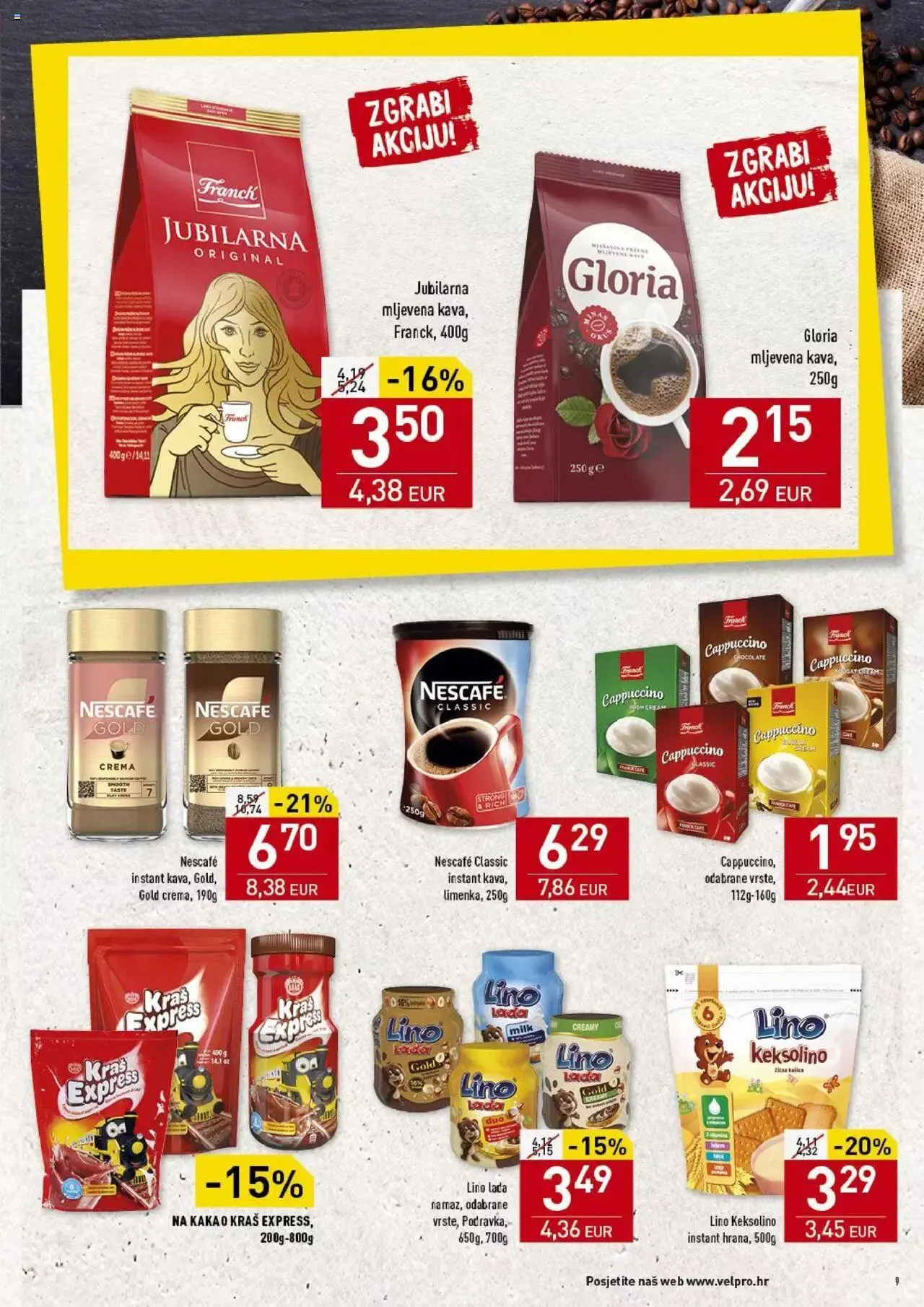 Katalog Katalog Velpro od 24. lipnja do 5. srpnja 2024. - Pregled Stranica 9