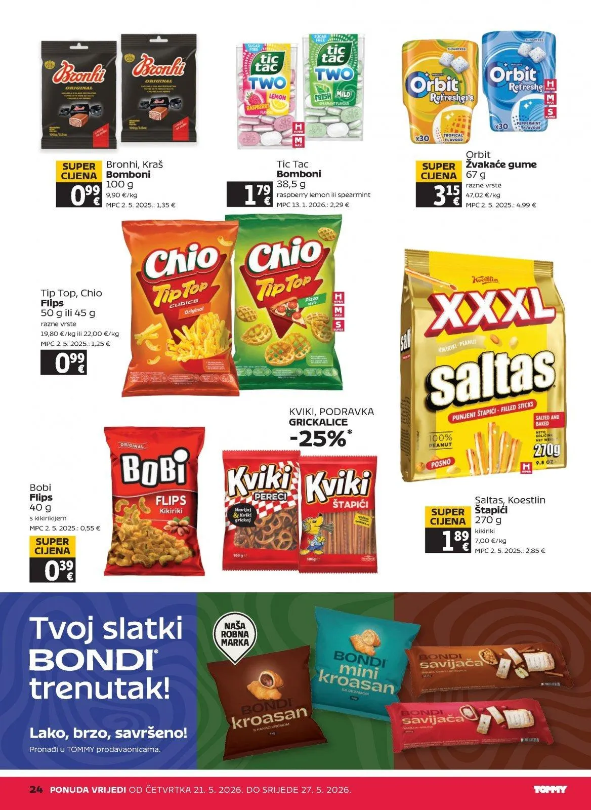 Katalog Tommy katalog do 27.05.2026 od 21. svibnja do 27. svibnja 2026. - Pregled Stranica 24