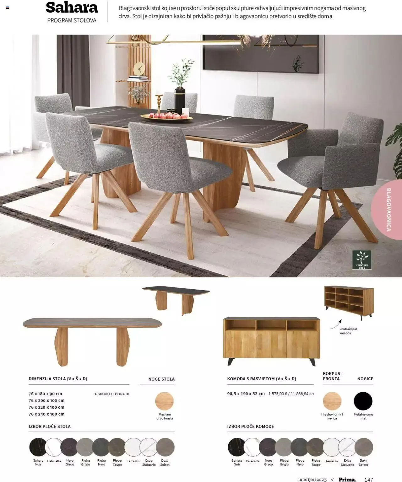 Katalog Katalog interijeri 2023 Prima od 20. veljače do 31. prosinca 2023. - Pregled Stranica 149