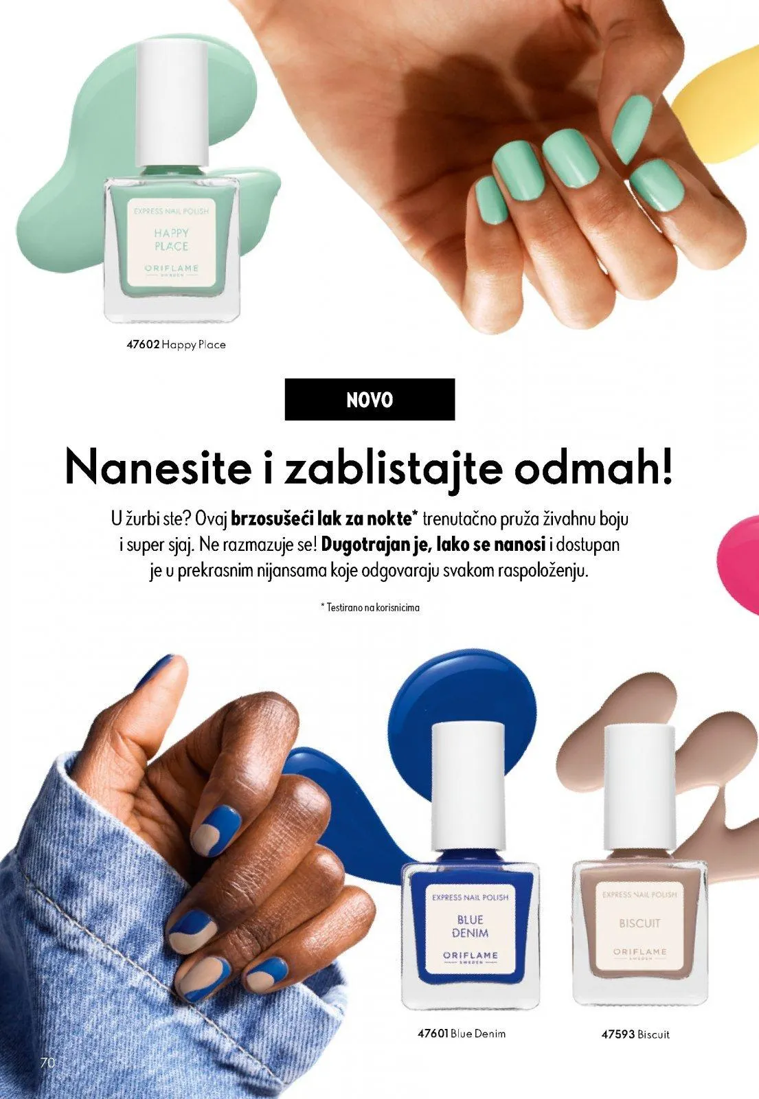 Katalog Oriflame katalog do 02.06.2026 od 13. svibnja do 2. lipnja 2026. - Pregled Stranica 70