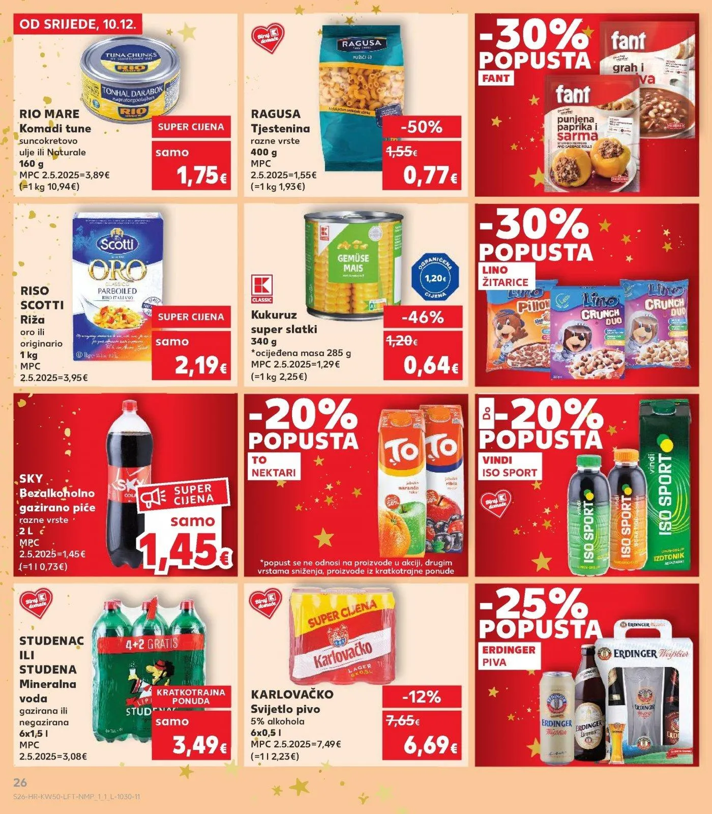 Katalog Kaufland katalog do 16.12.2025 od 10. prosinca do 16. prosinca 2025. - Pregled Stranica 26