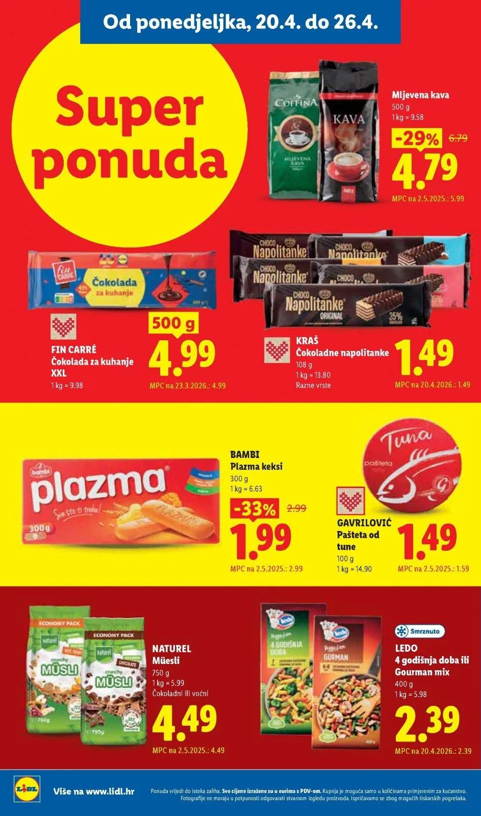 Katalog Lidl katalog do 26.04.2026 od 16. travnja do 26. travnja 2026. - Pregled Stranica 8