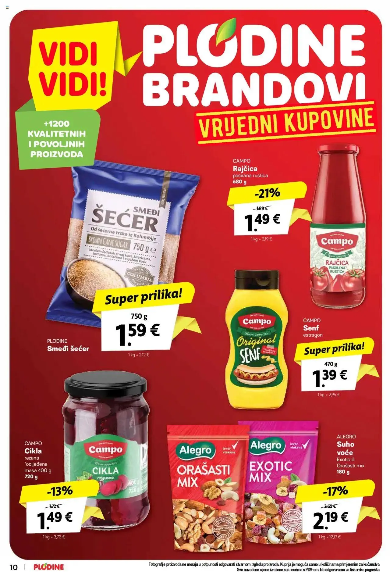 Katalog Katalog Plodine od 2. listopada do 8. listopada 2024. - Pregled Stranica 10