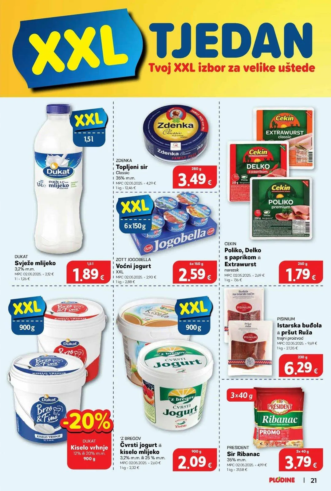 Katalog Plodine katalog do 26.05.2026 od 20. svibnja do 26. svibnja 2026. - Pregled Stranica 23