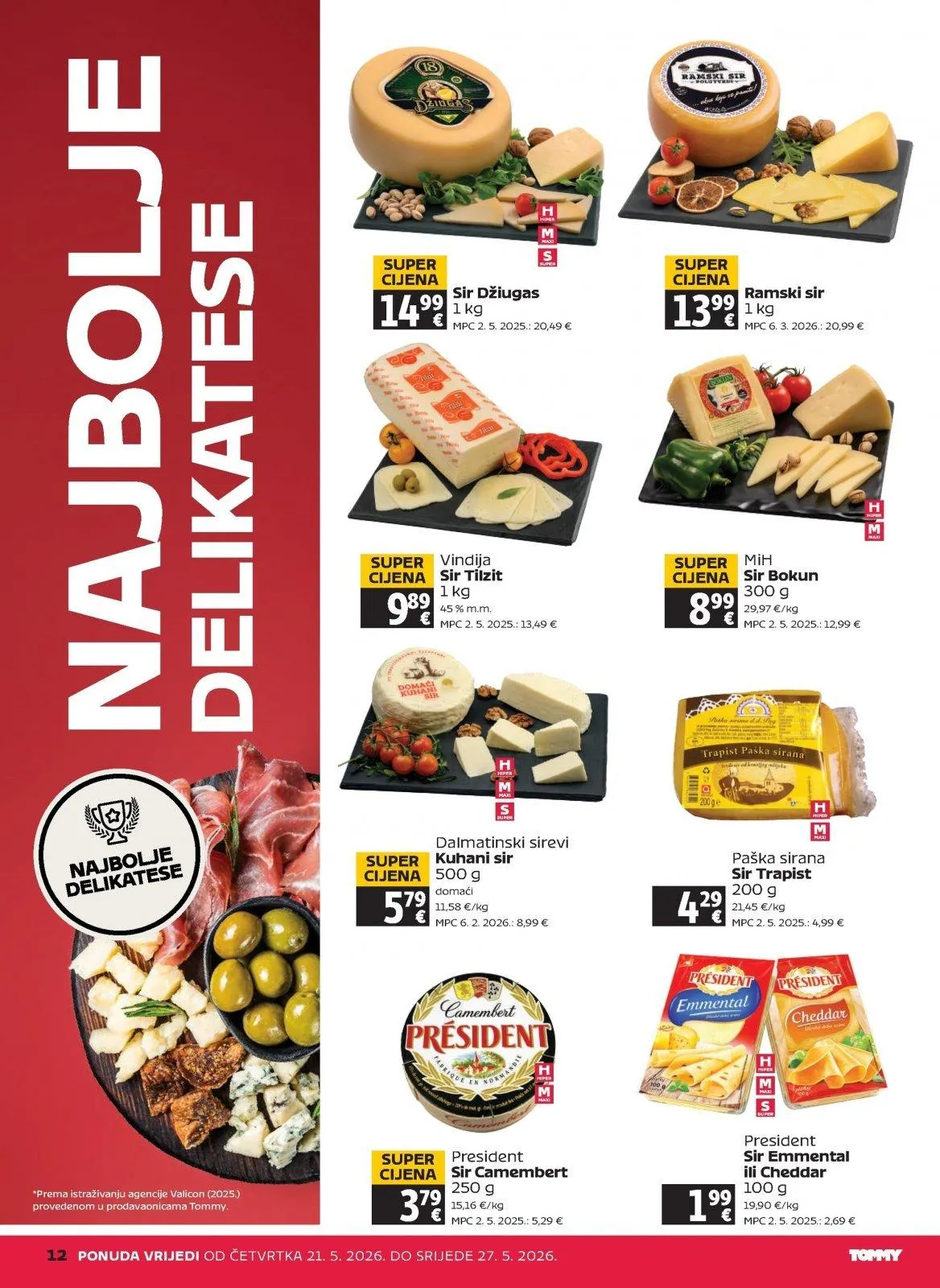 Katalog Tommy katalog do 27.05.2026 od 21. svibnja do 27. svibnja 2026. - Pregled Stranica 12