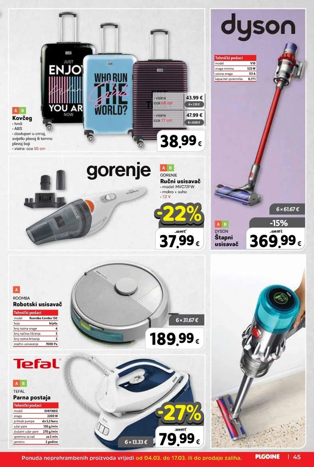 Katalog Plodine katalog do 10.03.2026 od 5. ožujka do 10. ožujka 2026. - Pregled Stranica 45