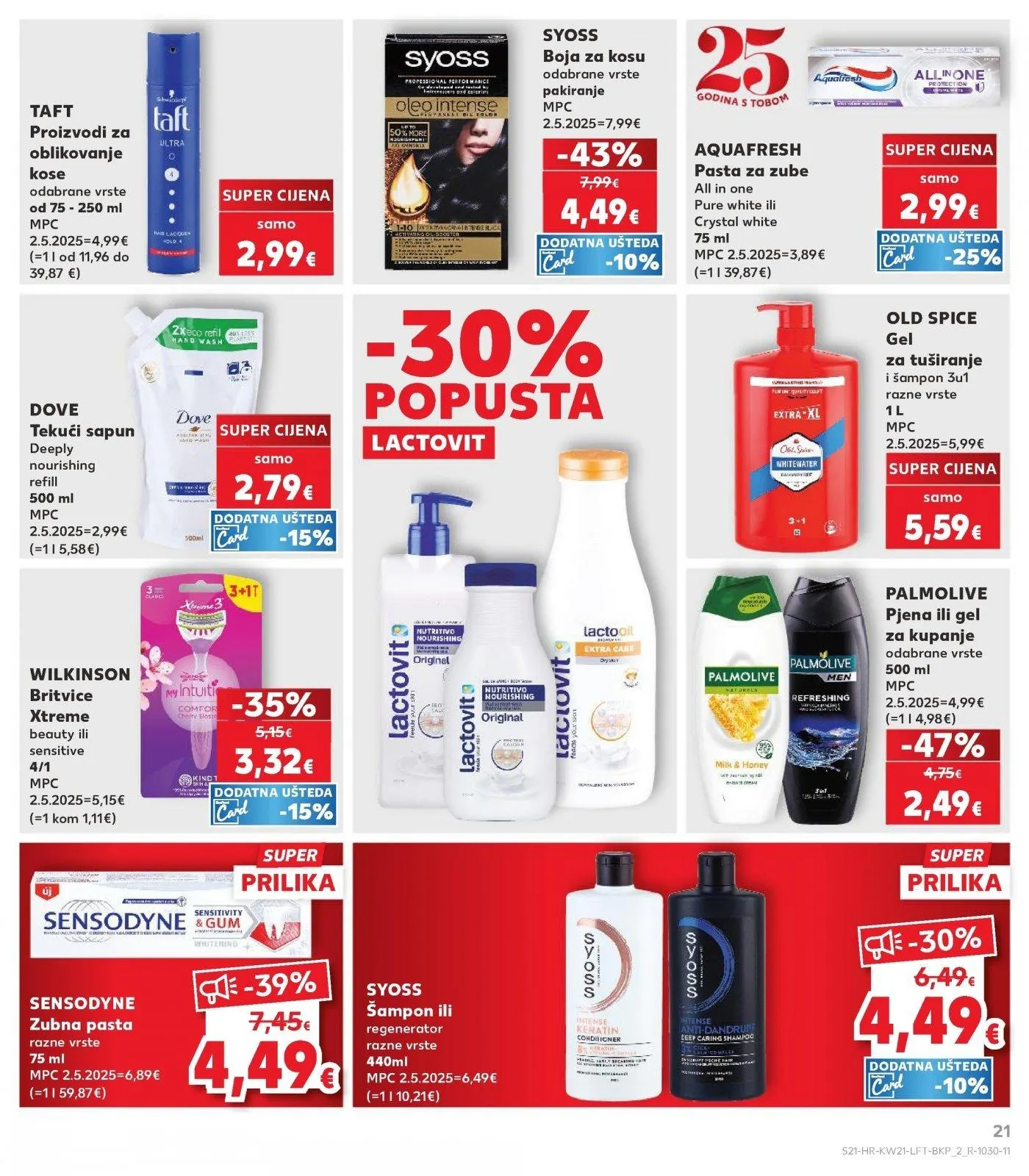 Katalog Kaufland katalog do 26.05.2026 od 20. svibnja do 26. svibnja 2026. - Pregled Stranica 21