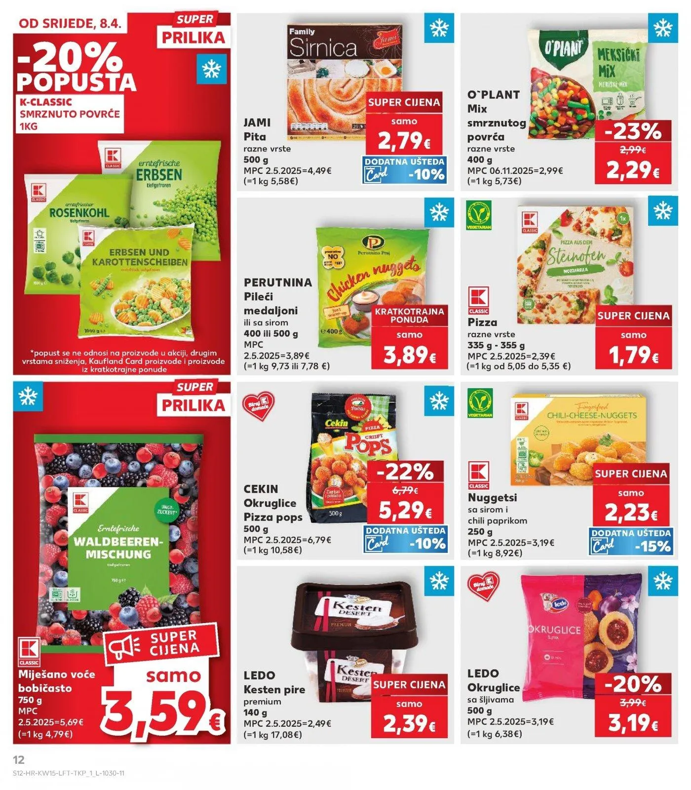 Katalog Kaufland katalog do 14.04.2026 od 8. travnja do 14. travnja 2026. - Pregled Stranica 12