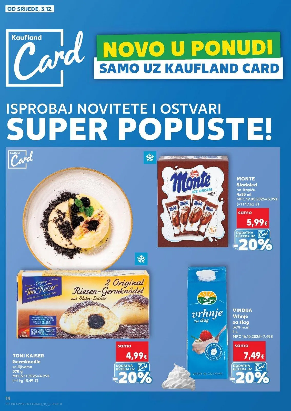 Katalog Kaufland katalog do 09.12.2025 od 3. prosinca do 9. prosinca 2025. - Pregled Stranica 14