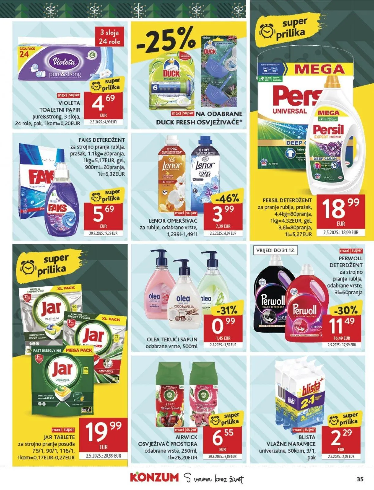 Katalog Konzum katalog do 24.12.2025 od 17. prosinca do 24. prosinca 2025. - Pregled Stranica 35