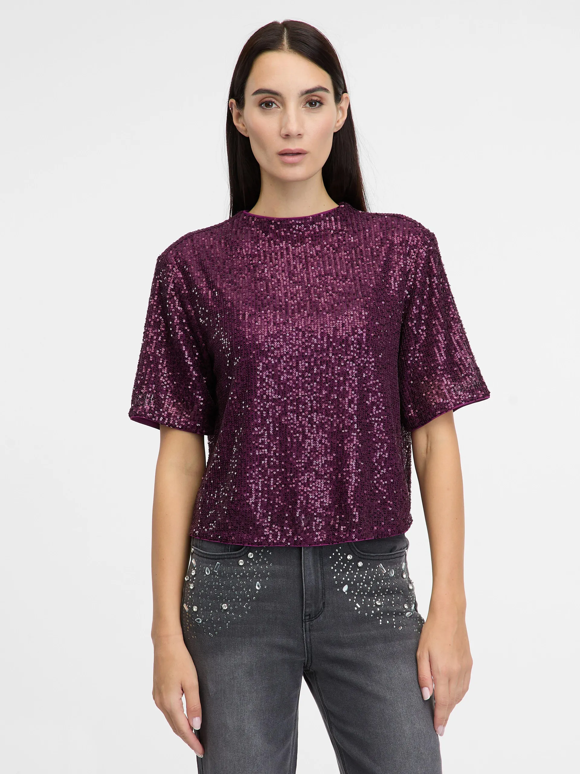 Ljubičasta ženska bluza ORSAY