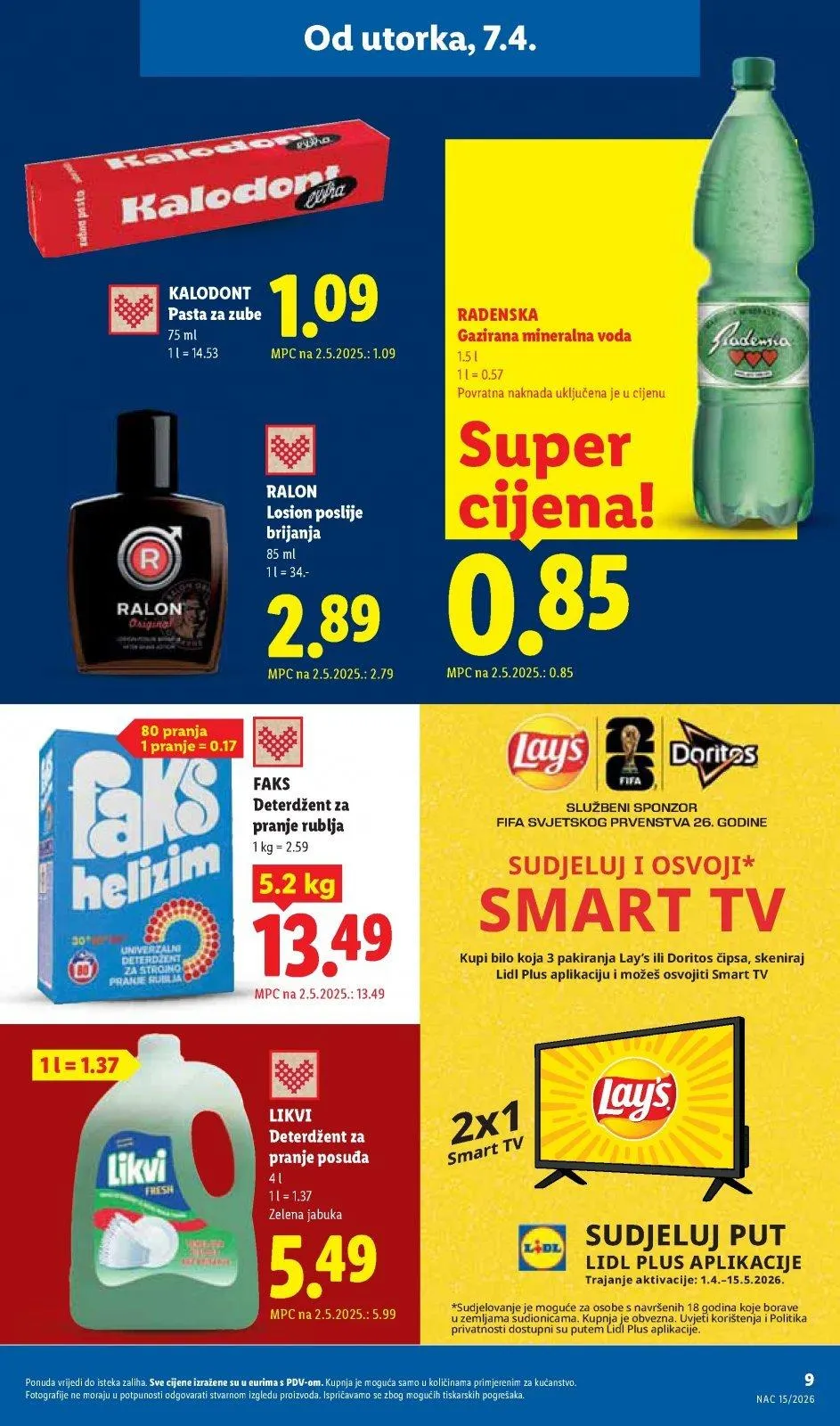 Katalog Lidl katalog do 12.04.2026 od 2. travnja do 12. travnja 2026. - Pregled Stranica 9