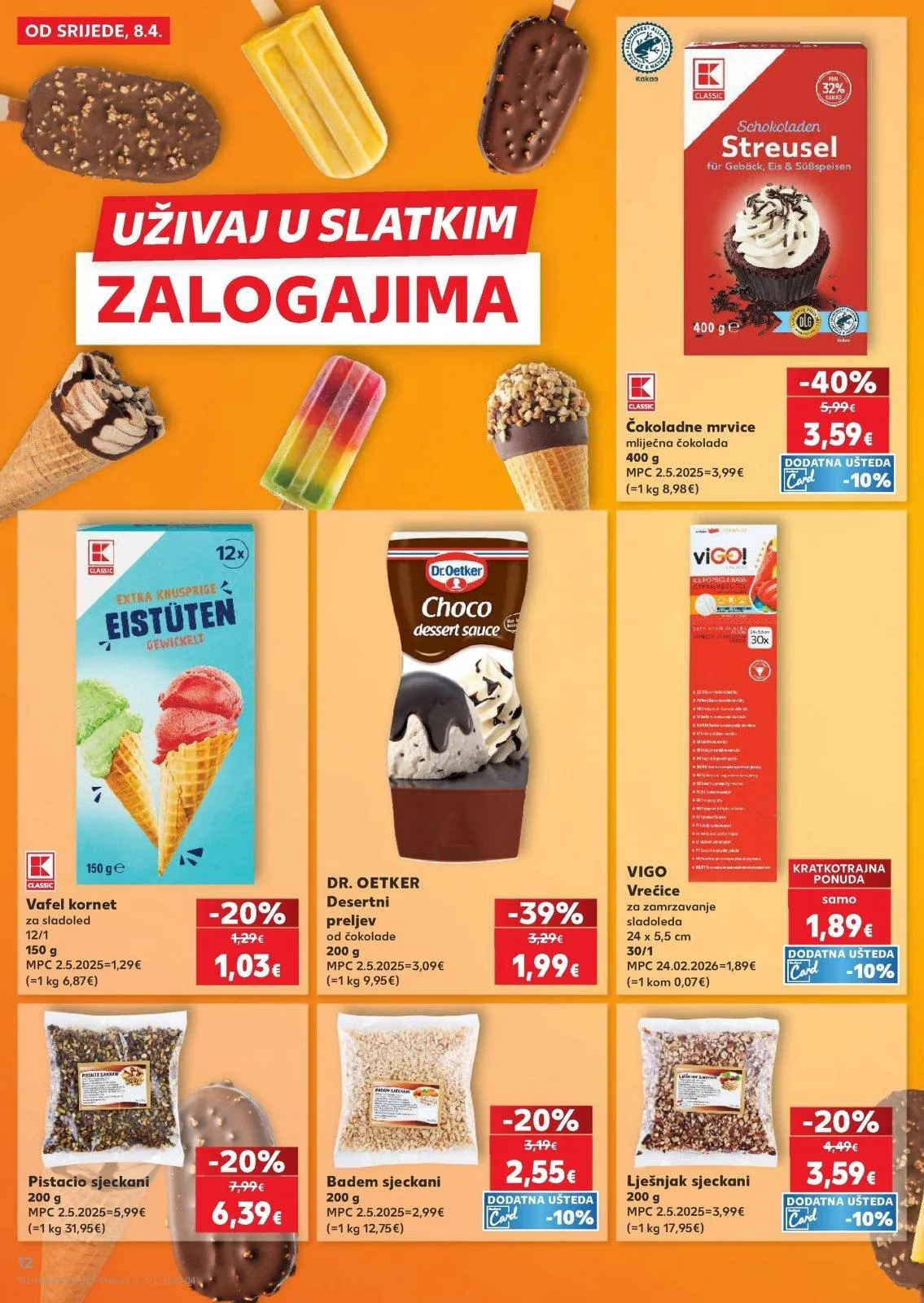 Katalog Kaufland katalog do 14.04.2026 od 8. travnja do 14. travnja 2026. - Pregled Stranica 12