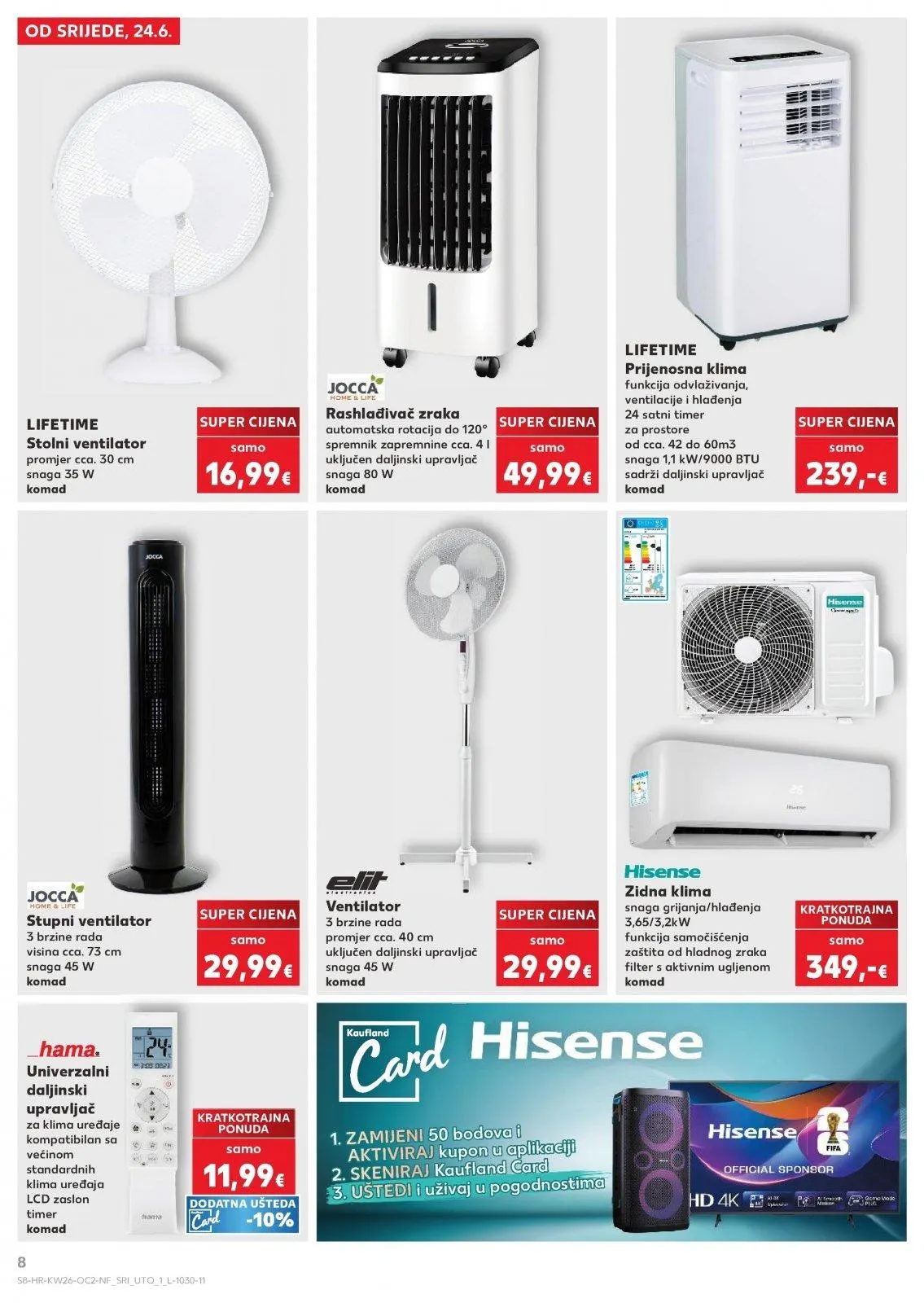 Katalog Kaufland katalog do 30.06.2026 od 25. lipnja do 30. lipnja 2026. - Pregled Stranica 8