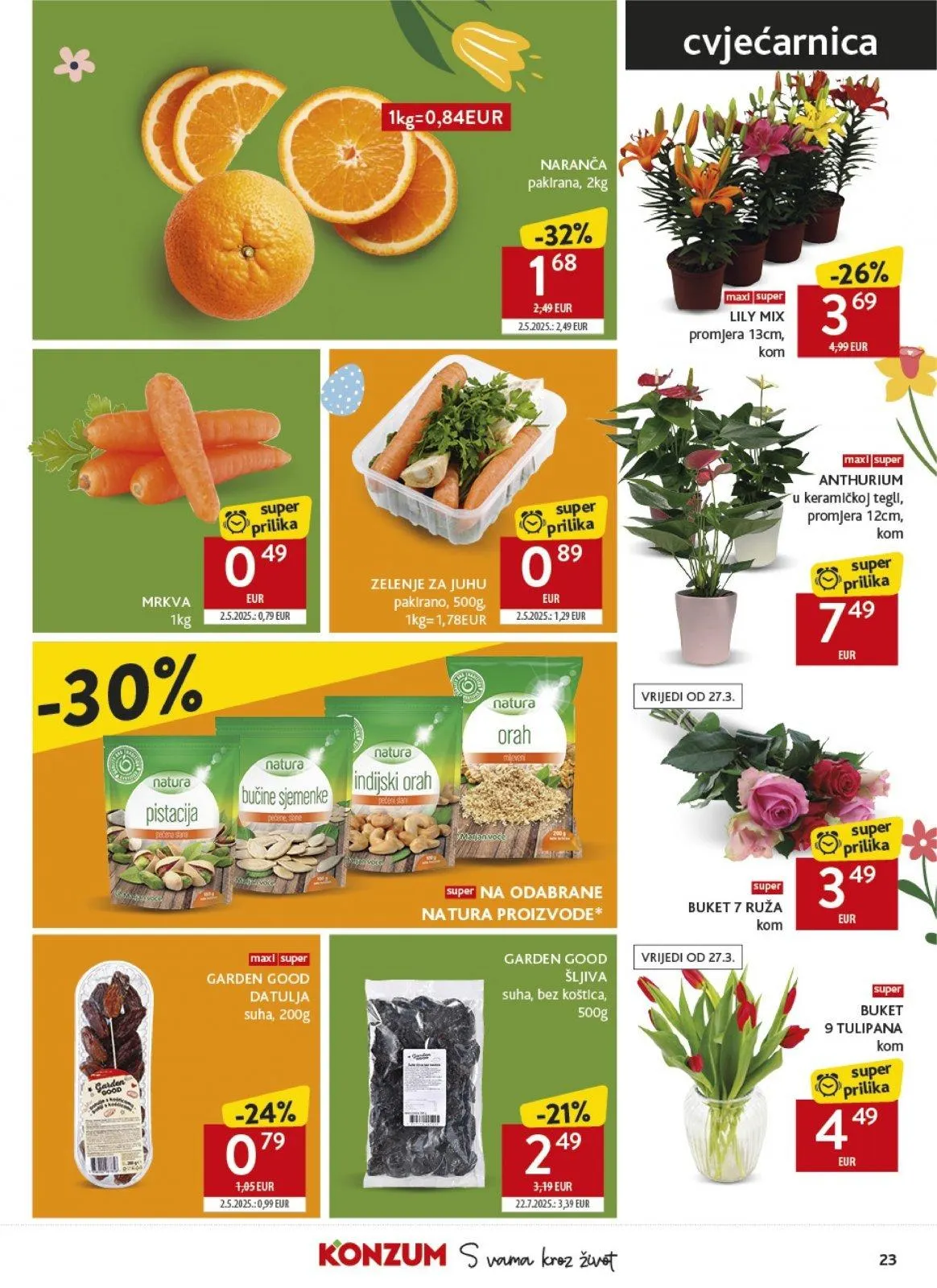 Katalog Konzum katalog do 04.04.2026 od 26. ožujka do 4. travnja 2026. - Pregled Stranica 23
