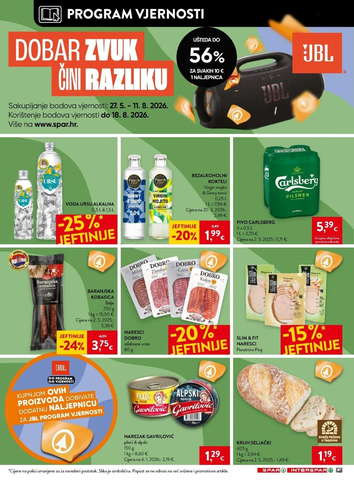 Katalog Interspar katalog do 23.06.2026 od 17. lipnja do 23. lipnja 2026. - Pregled Stranica 16